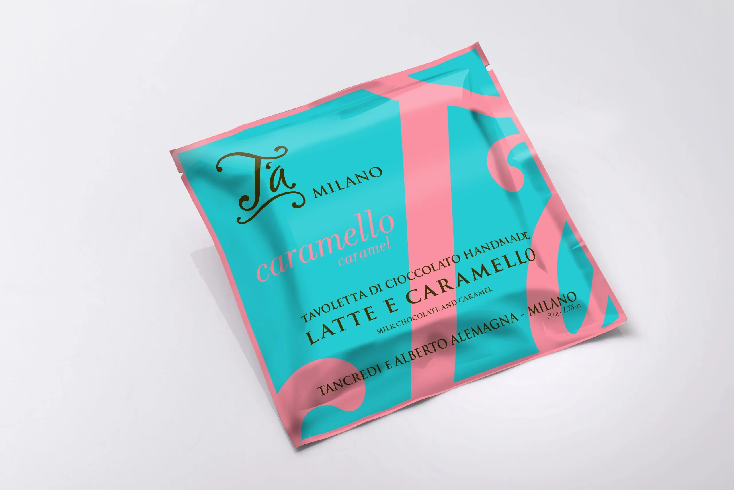 Mliečna čokoláda s karamelom, 50 g