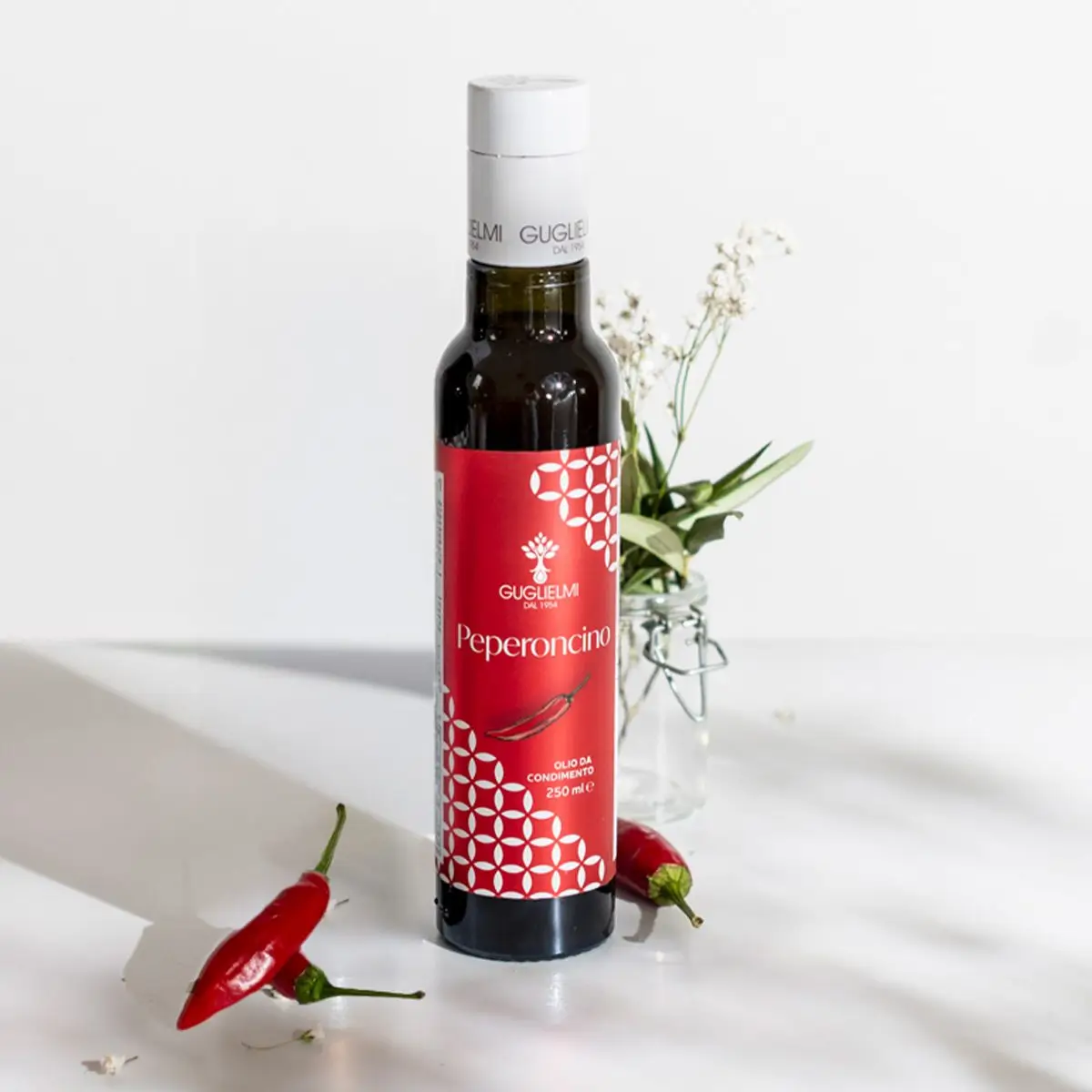 Extra panensk&yacute; olivov&yacute; olej s čili - CHILLI PEPPER, 250 ml