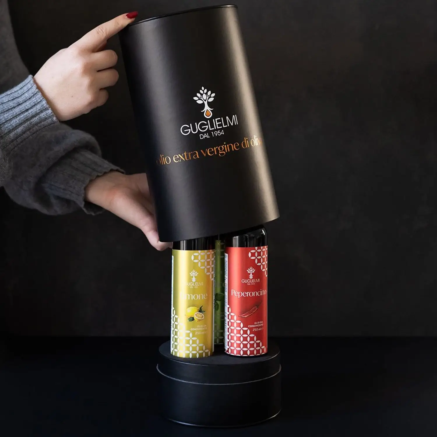 Couvette Medium - set extra panensk&yacute;ch olivov&yacute;ch olejov, 750 ml