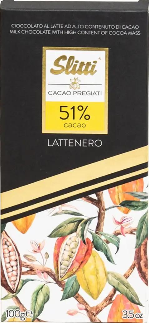 Mliečna čokoláda 51 % - Lattenero, 100 g