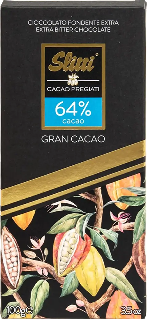 Extra horká čokoláda 64 % - Gran Cacao, 100 g