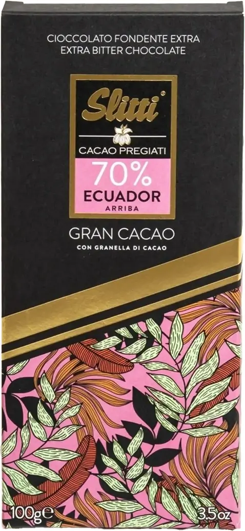 Extra horká čokoláda 70 % Ecuador – Gran Cacao, 100 g