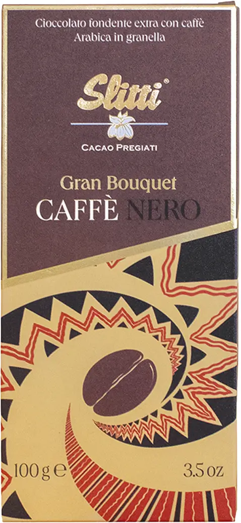 Extra horká čokoláda s kávou – Gran Bouquet Caffé Nero, 100 g